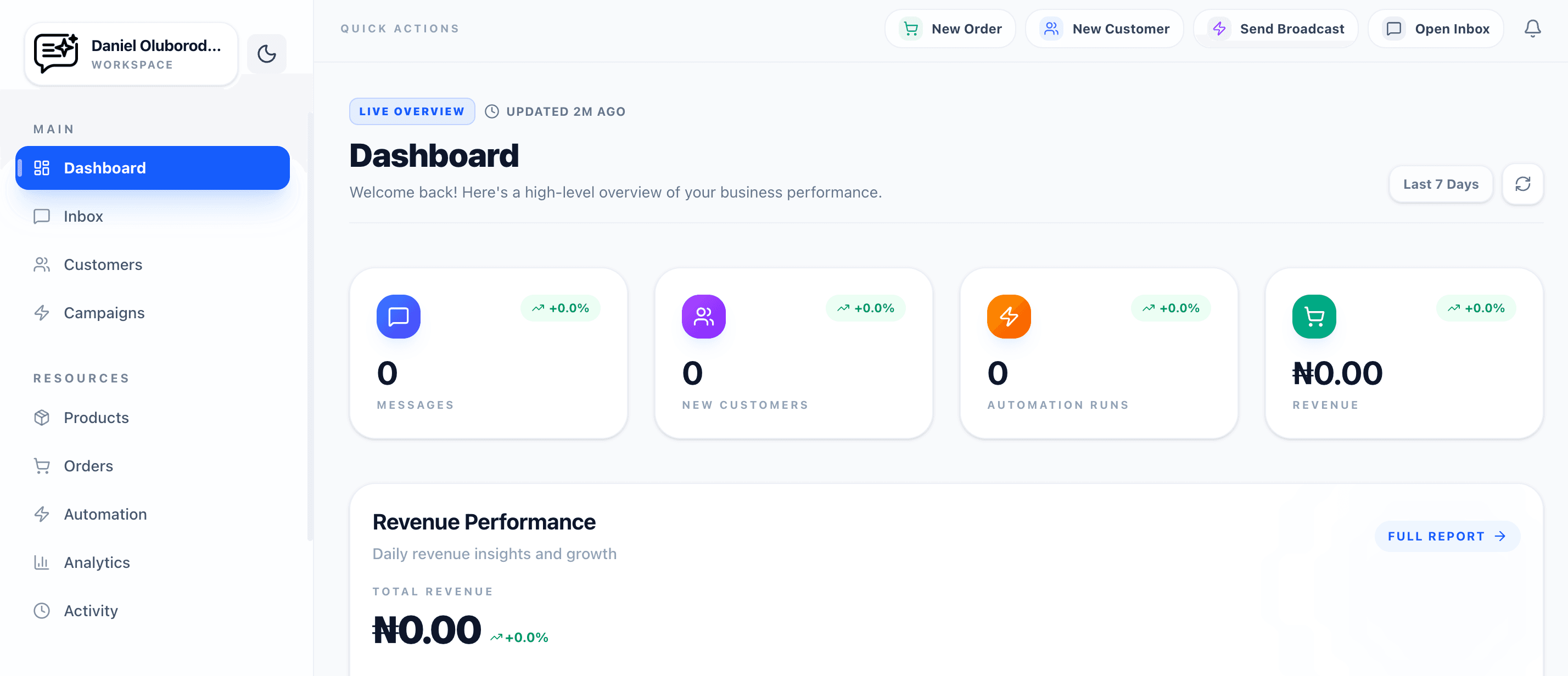 Automate CRM Preview